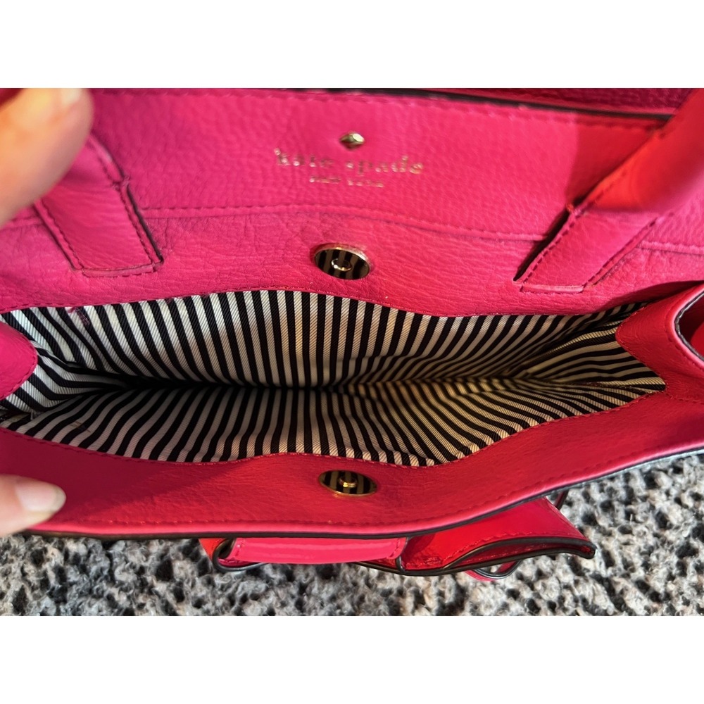 Kate Spade Pink Helena Box Valley Satchel with Strap - Picture 6 of 10